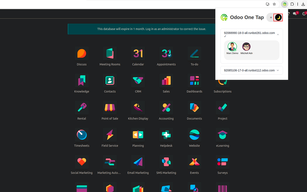 Odoo One Tap - 截图 4