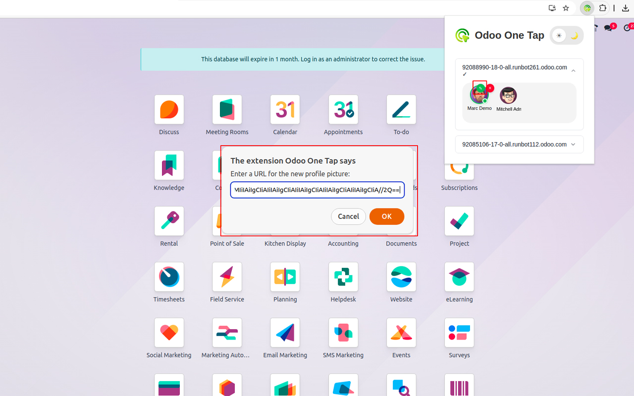 Odoo One Tap - 截图 5