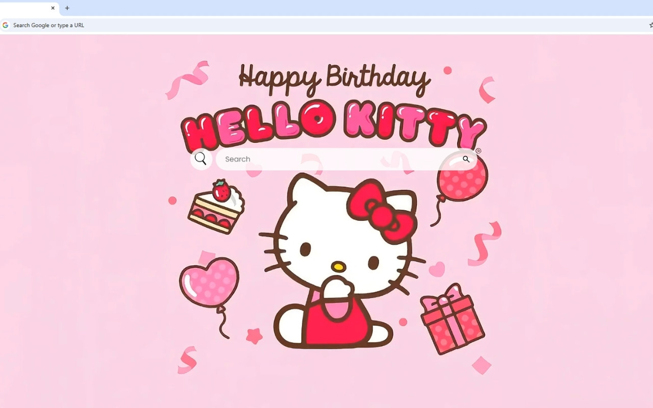 Happy Birthday Hello Kitty Live Wallpaper - 截图 2