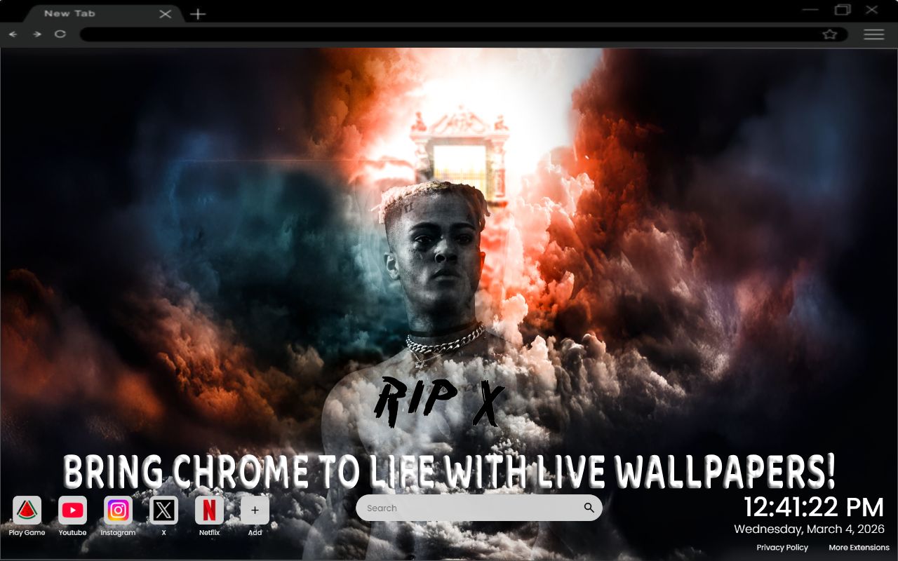 XXXTentacion Live Wallpaper Ovkas - 截图 1