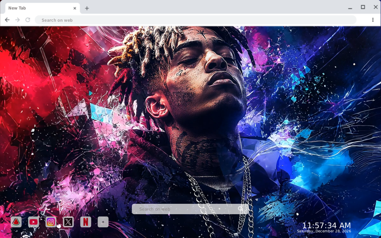 XXXTentacion Live Wallpaper - 截图 1