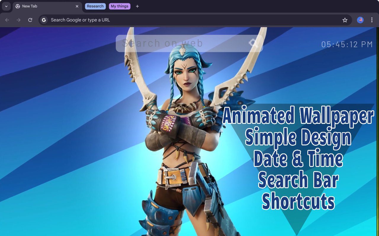 Fortnite Gia Live Wallpaper - 截图 1