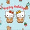 Happy Holidays Hello Kitties Live Wallpaper