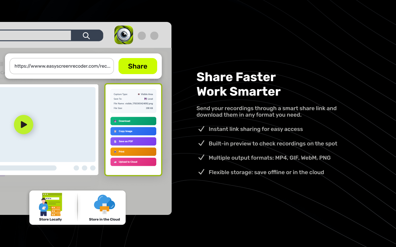 Easy Screen Recorder - 截图 1