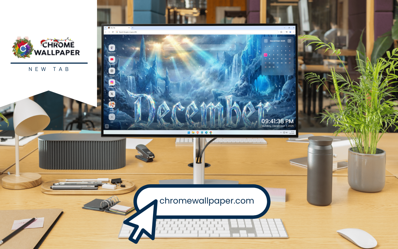 December 2026 Calendar Wallpaper - 截图 3