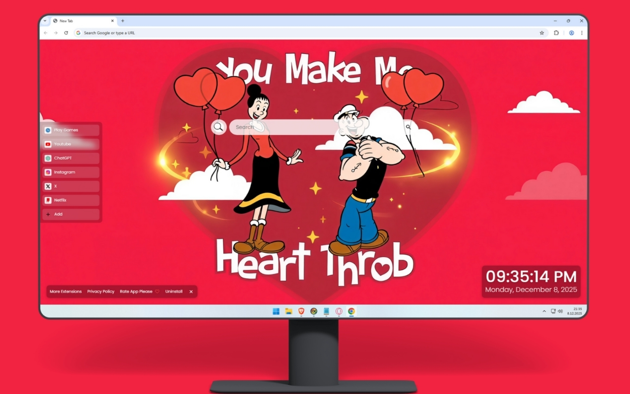 Olive Oyl Popeye Live Wallpaper - 截图 2