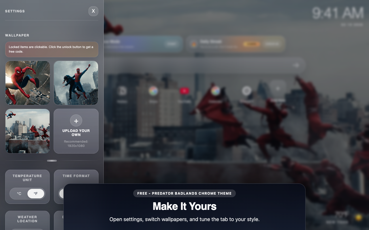 Spiderman - spider-man tab background - 截图 3