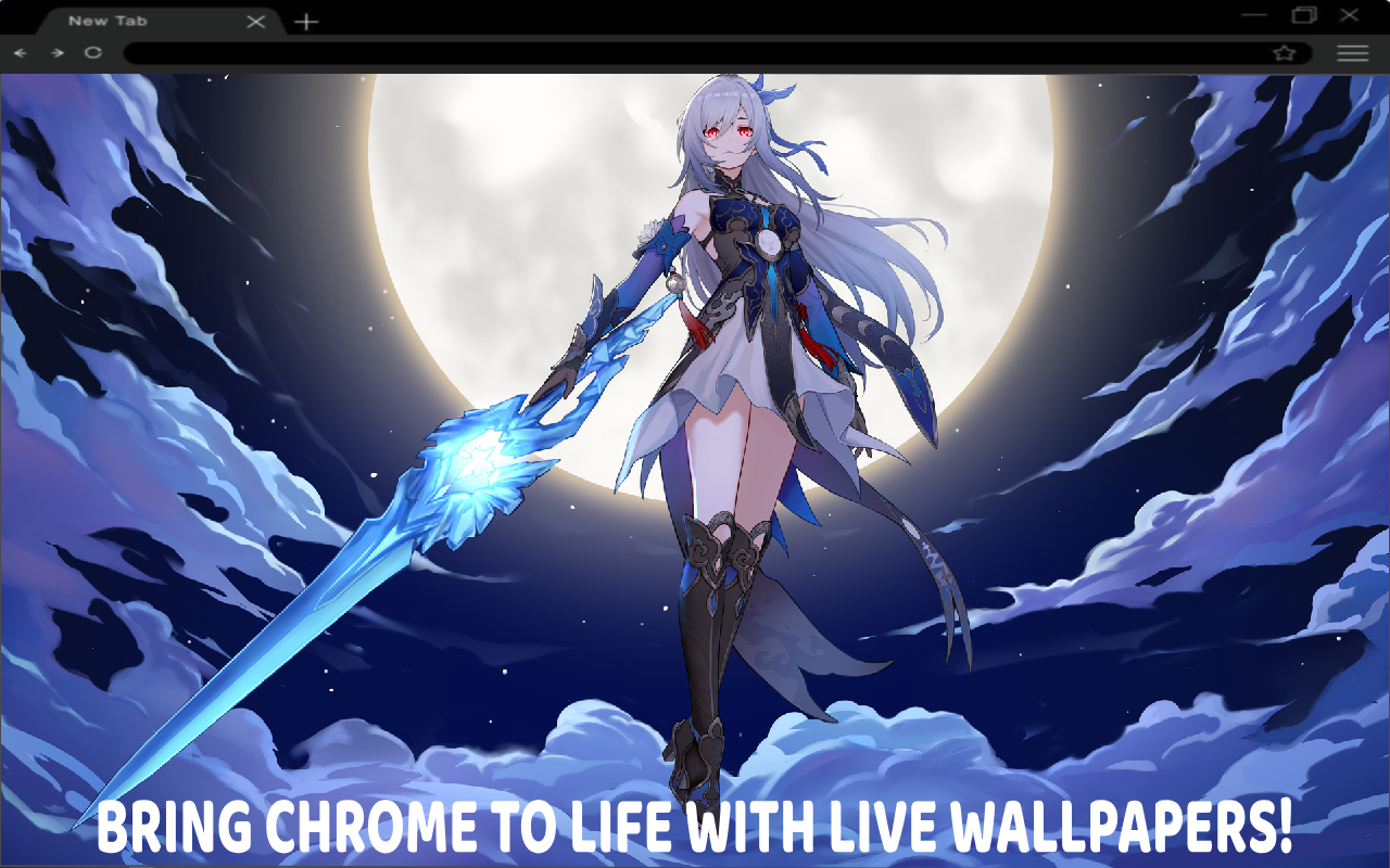Jingliu Anime Live Wallpaper - 截图 1