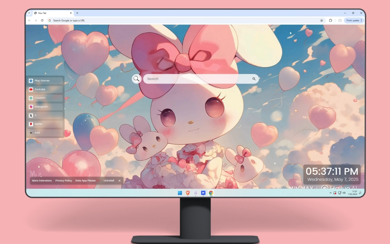 My Melody Sky Live Wallpaper - 截图 2