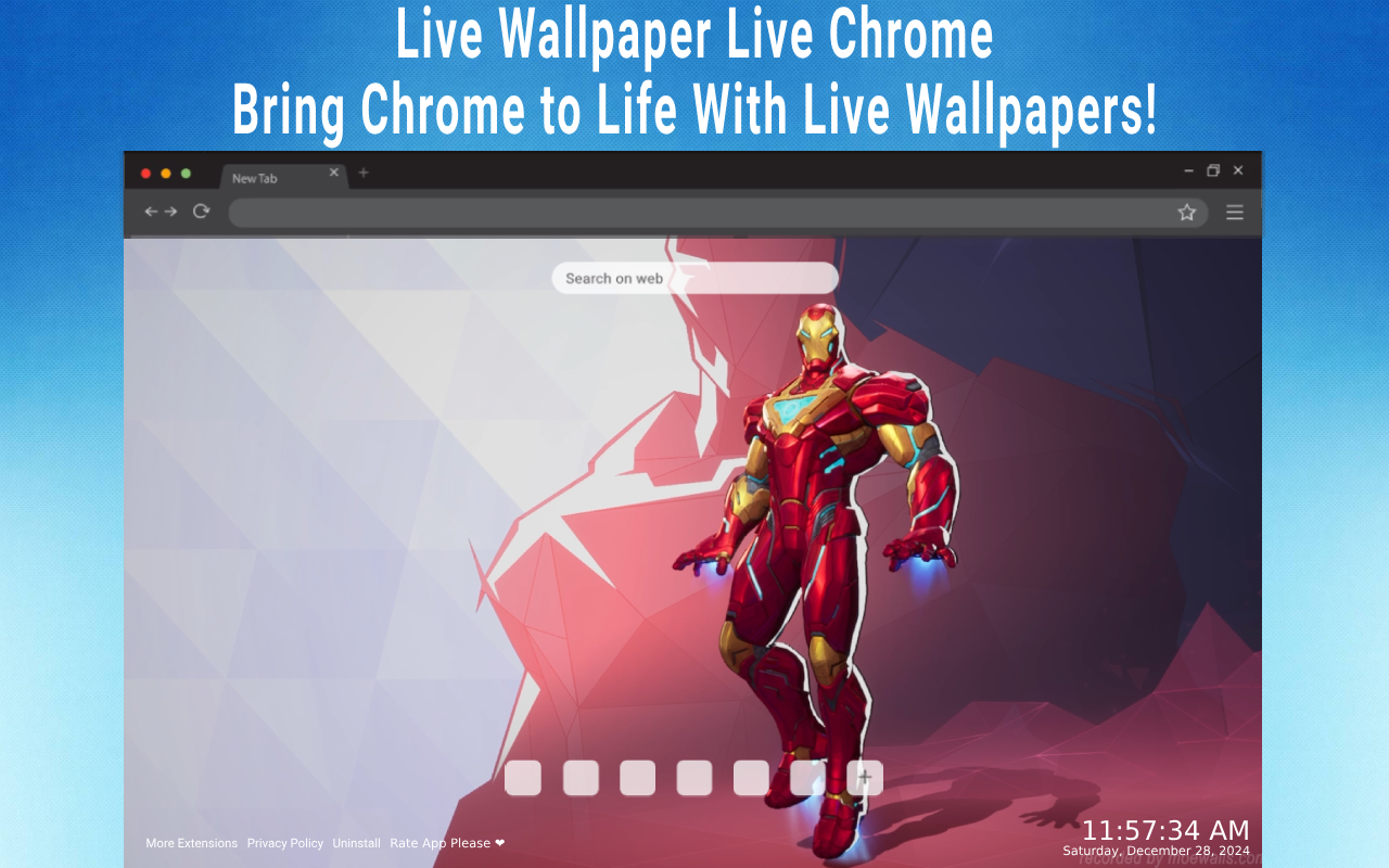 Iron Man Marvel Rivals 4K Wallpaper - 截图 1