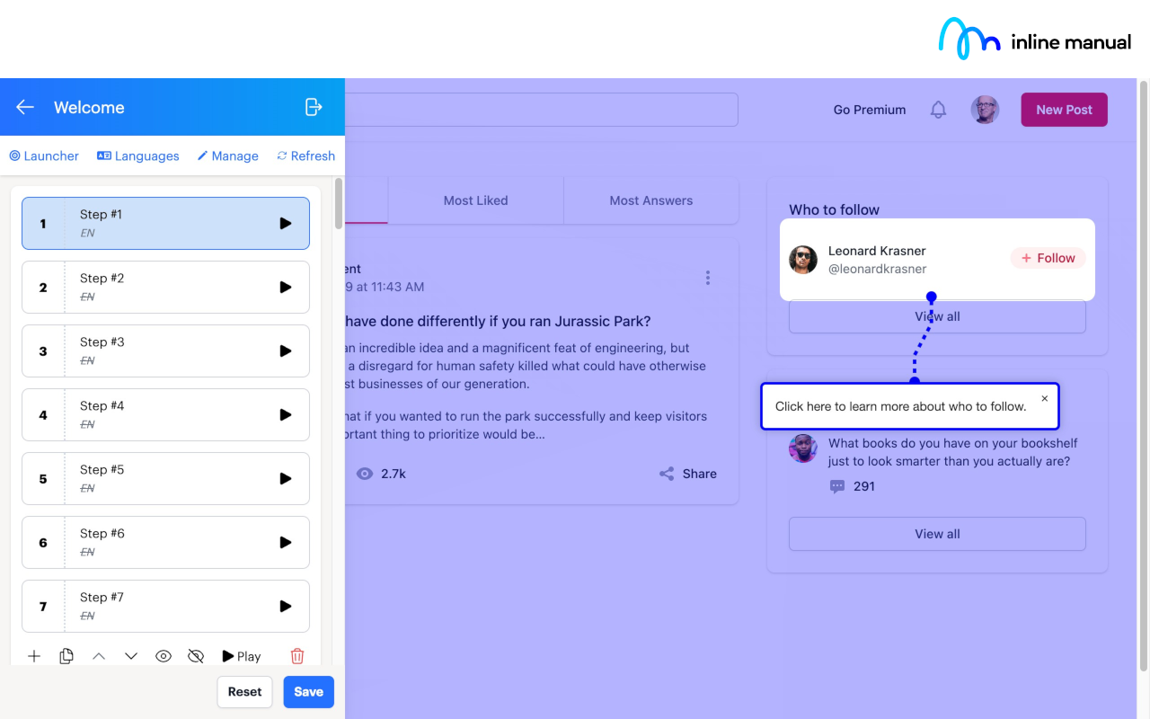Inline Manual Builder - 截图 1