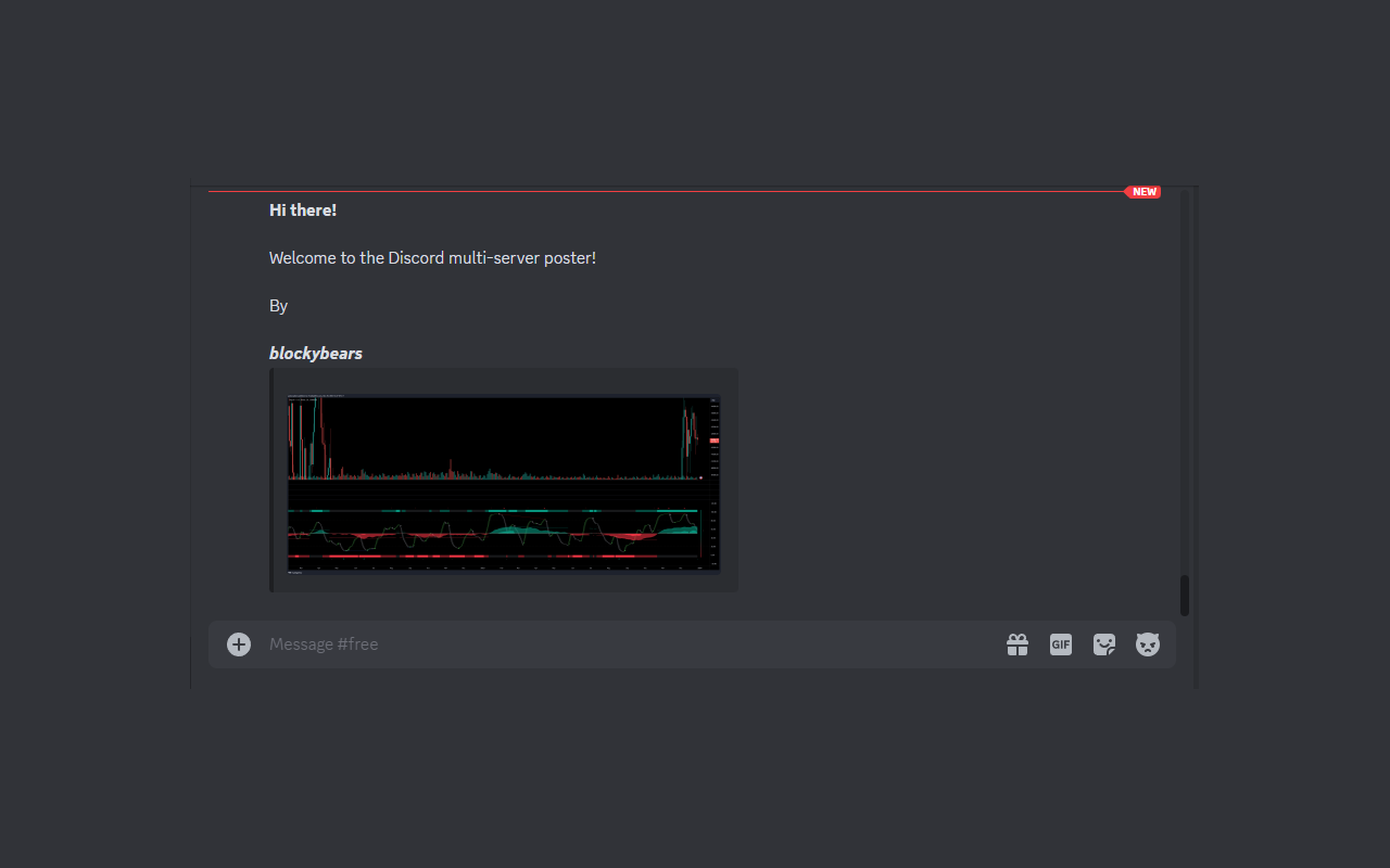 Discord Multi-Server Poster - 截图 3