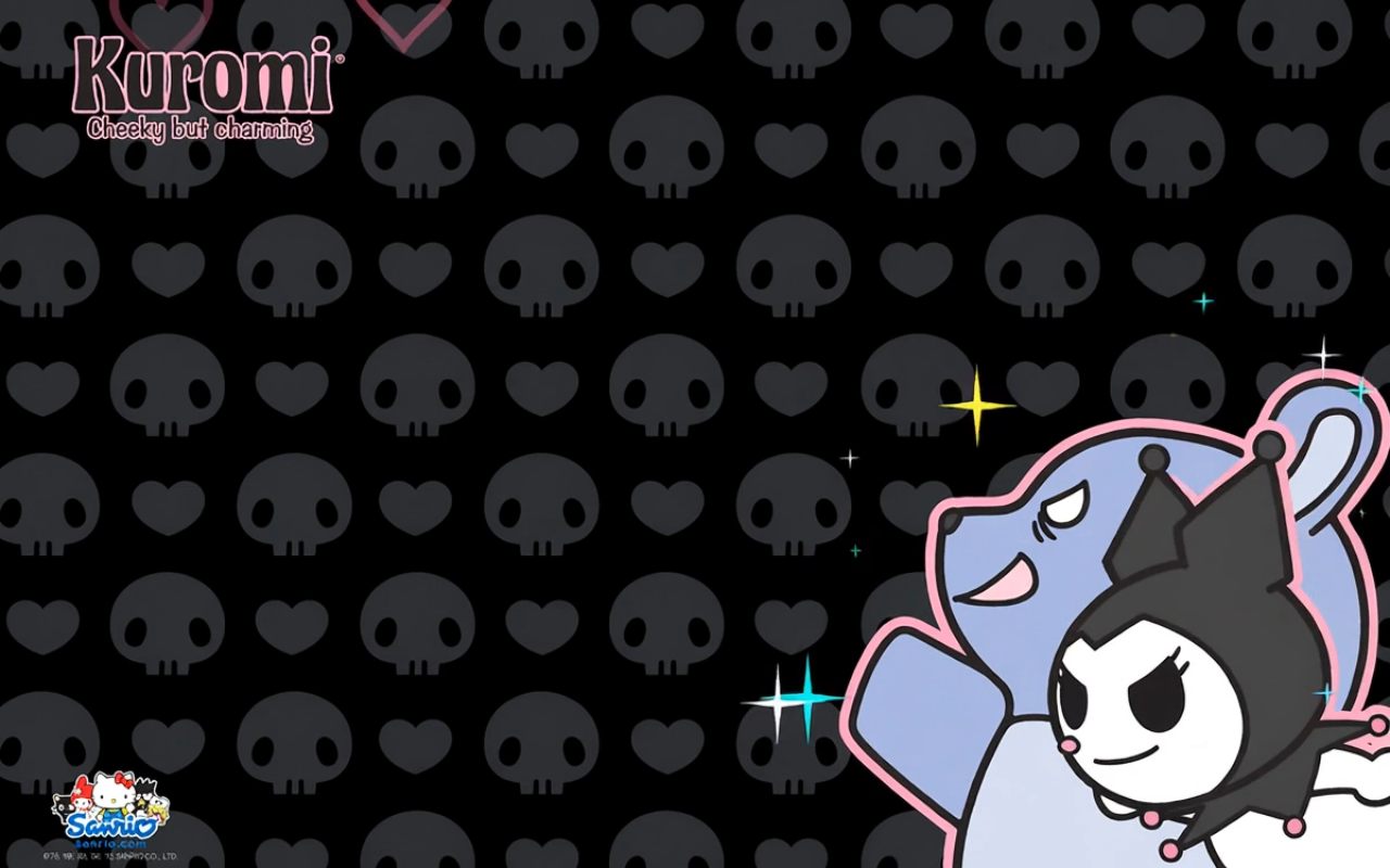 Kuromi Cheeky but Charming live Wallpaper - 截图 4