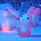 My Melody Winter Cabin Live Wallpaper