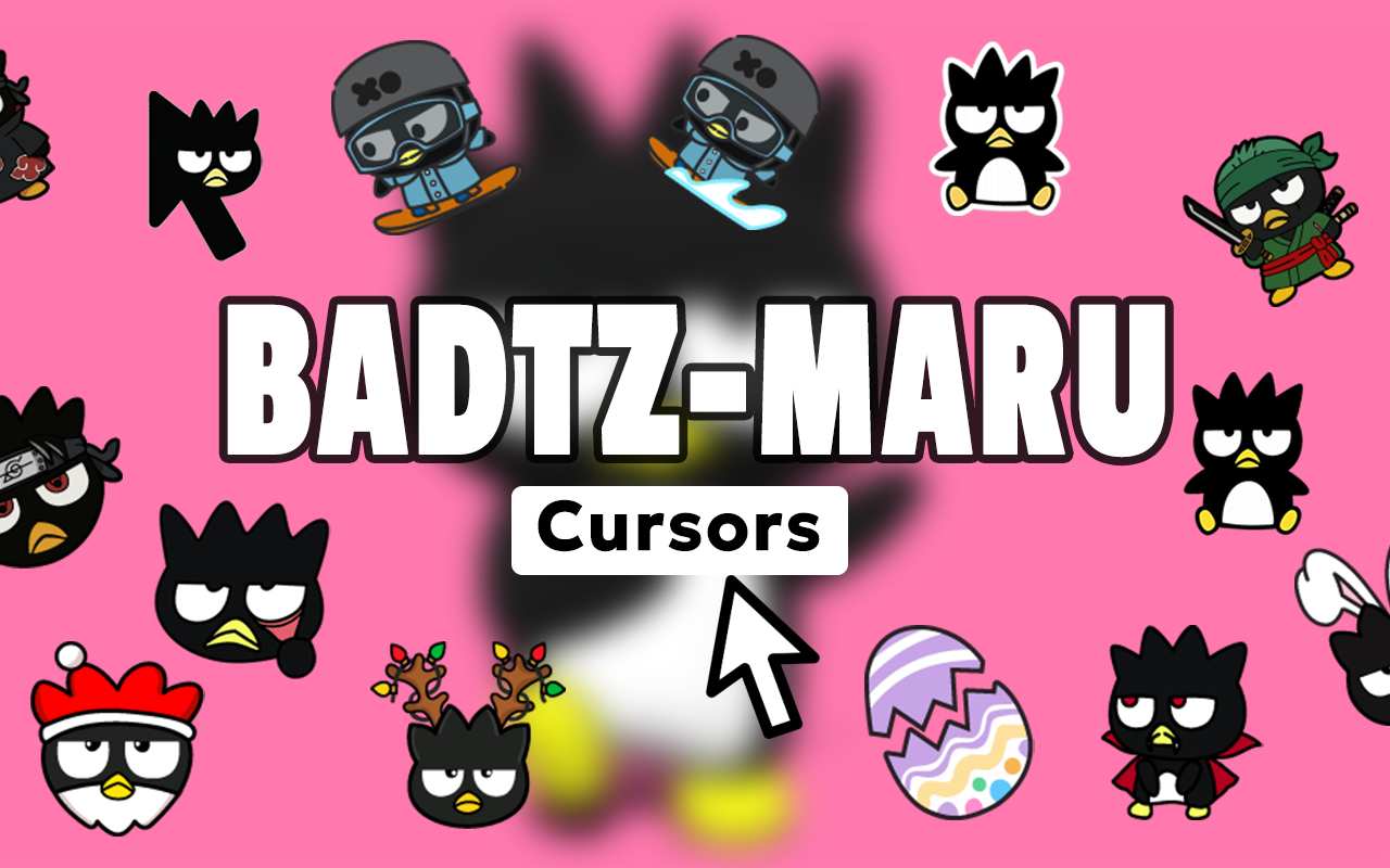 Badtz-Maru Cursor - Sanrio Character Cursor for Chrome - 截图 1