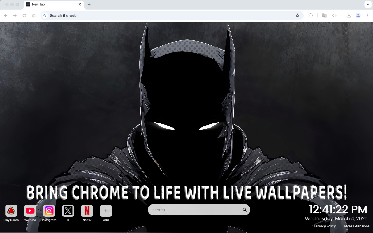 Batman Black Judgment Live Wallpaper - 截图 1