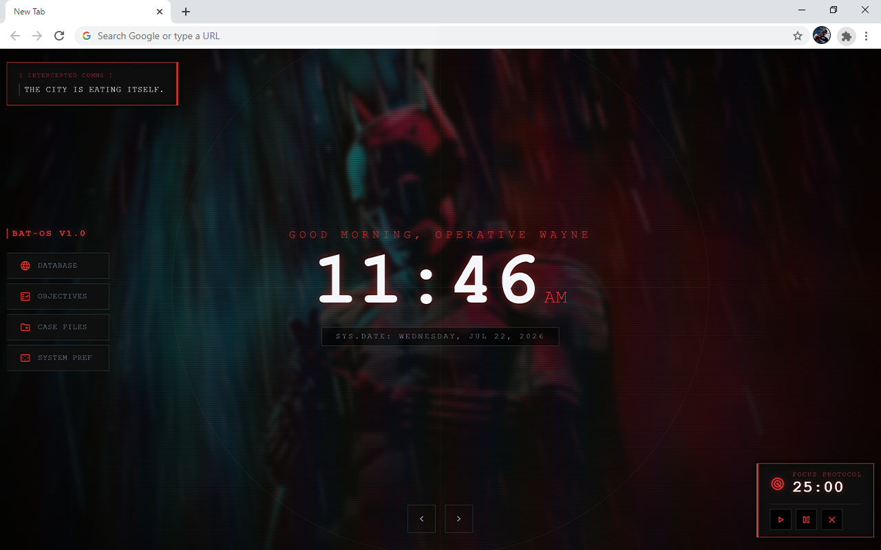 The Batman HD Wallpaper New Tab - 截图 3