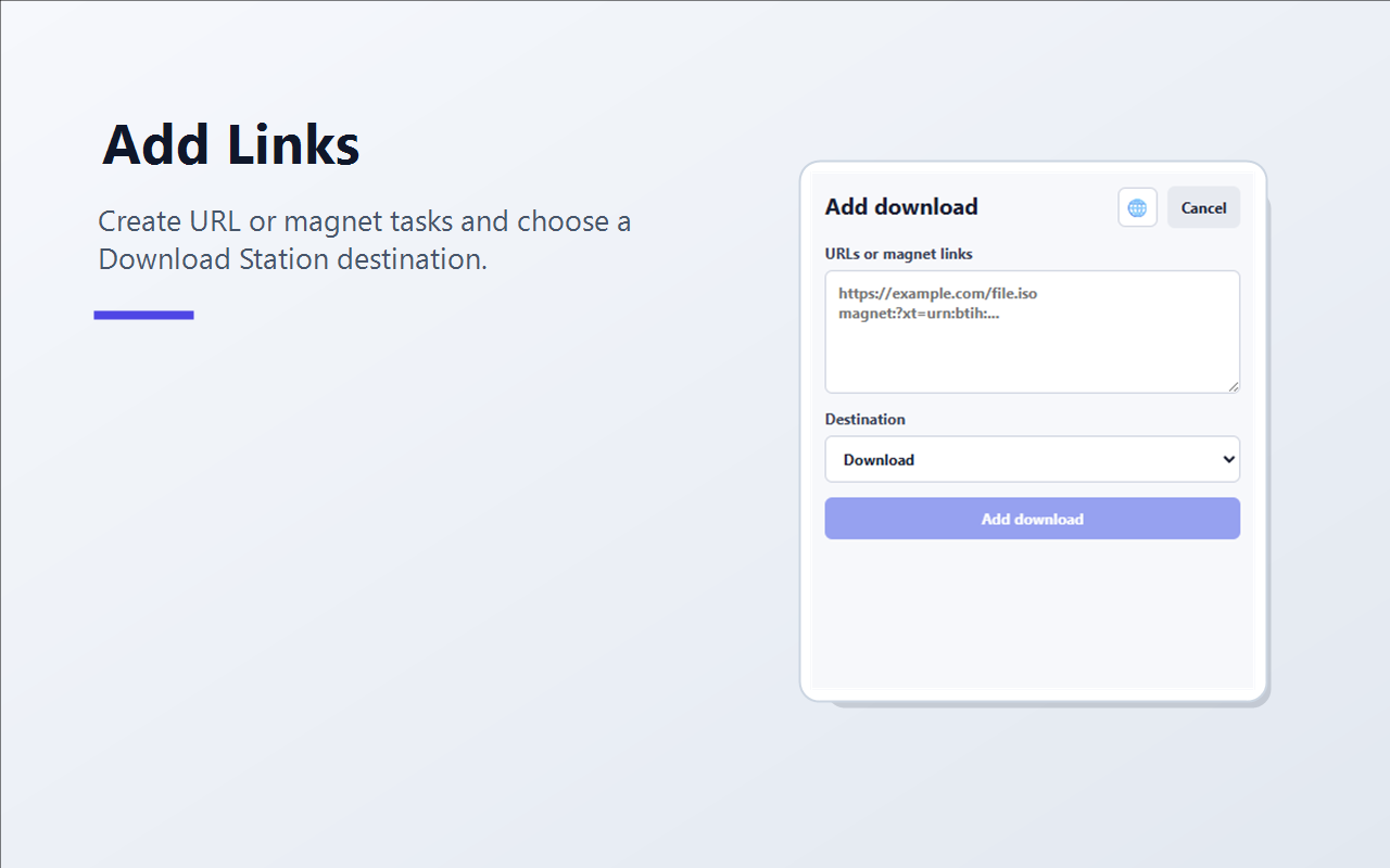 Synology Download Station - 截图 3