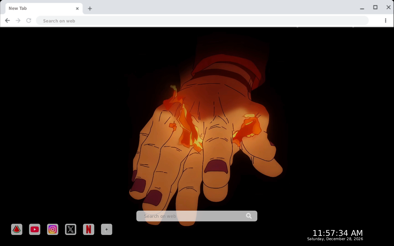 Sukuna Vs Jogo Flames Jujutsu Kaisen Live Wallpaper - 截图 1
