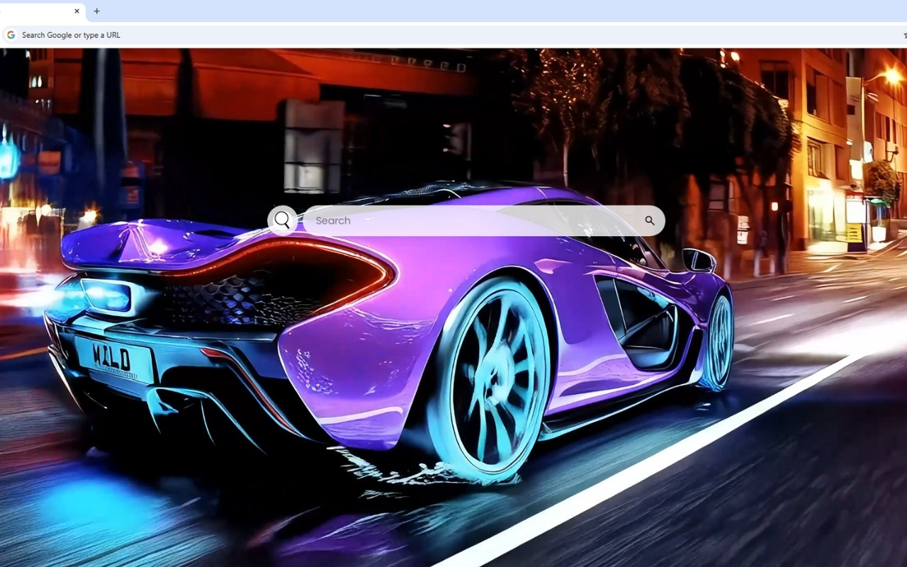 McLaren P1 Neon Live Wallpaper - 截图 2
