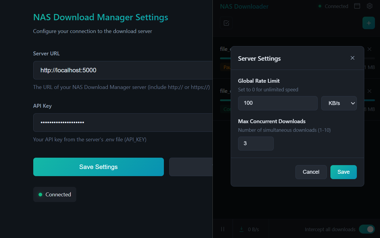 NAS Download Manager - 截图 2