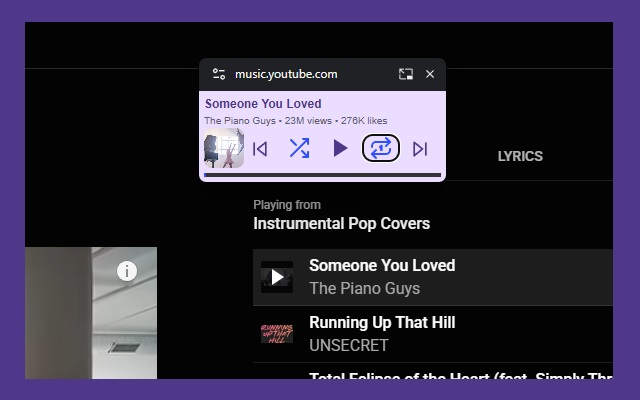 Star's Youtube Music Mini Player - 截图 3