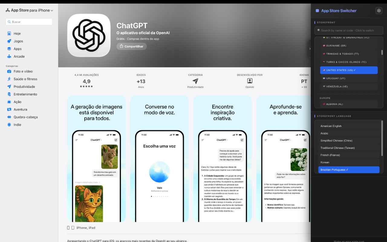 App Store Switcher - 截图 4