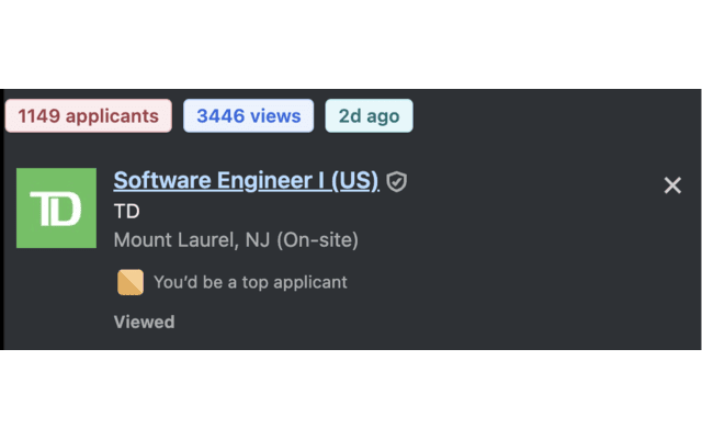 LinkedIn Job Insights - 截图 1