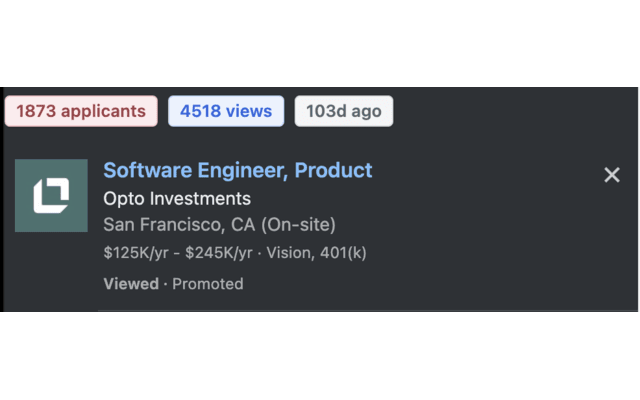 LinkedIn Job Insights - 截图 2