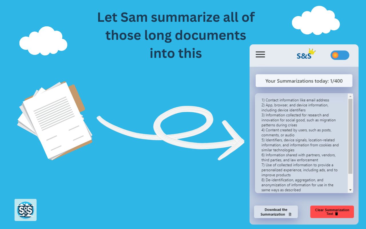 S&S - AI Privacy Policy Summarizer - 截图 4