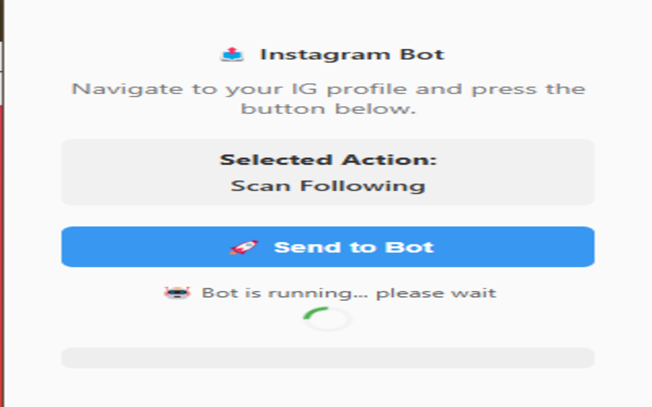 Instagram Bot Cookie Sender - 截图 1