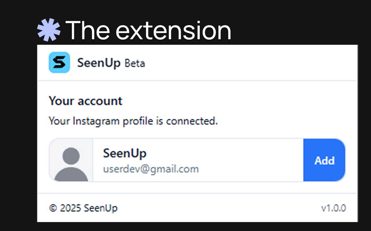 SeenUp - Instagram Engagement - 截图 3