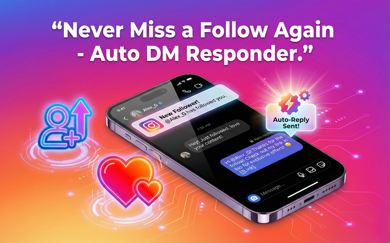 IG DM Bot - Instagram 自动私信工具 - 截图 1
