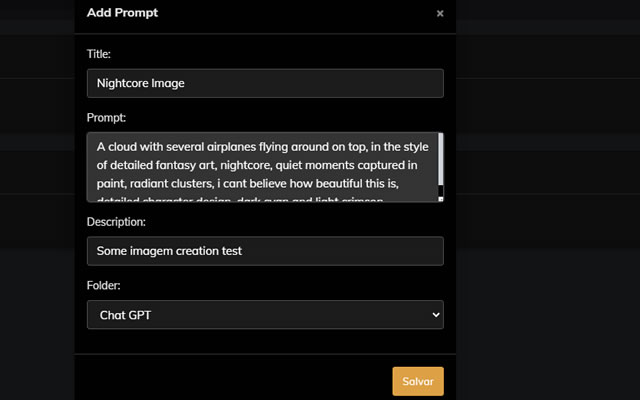 MY AI Prompt - 截图 2