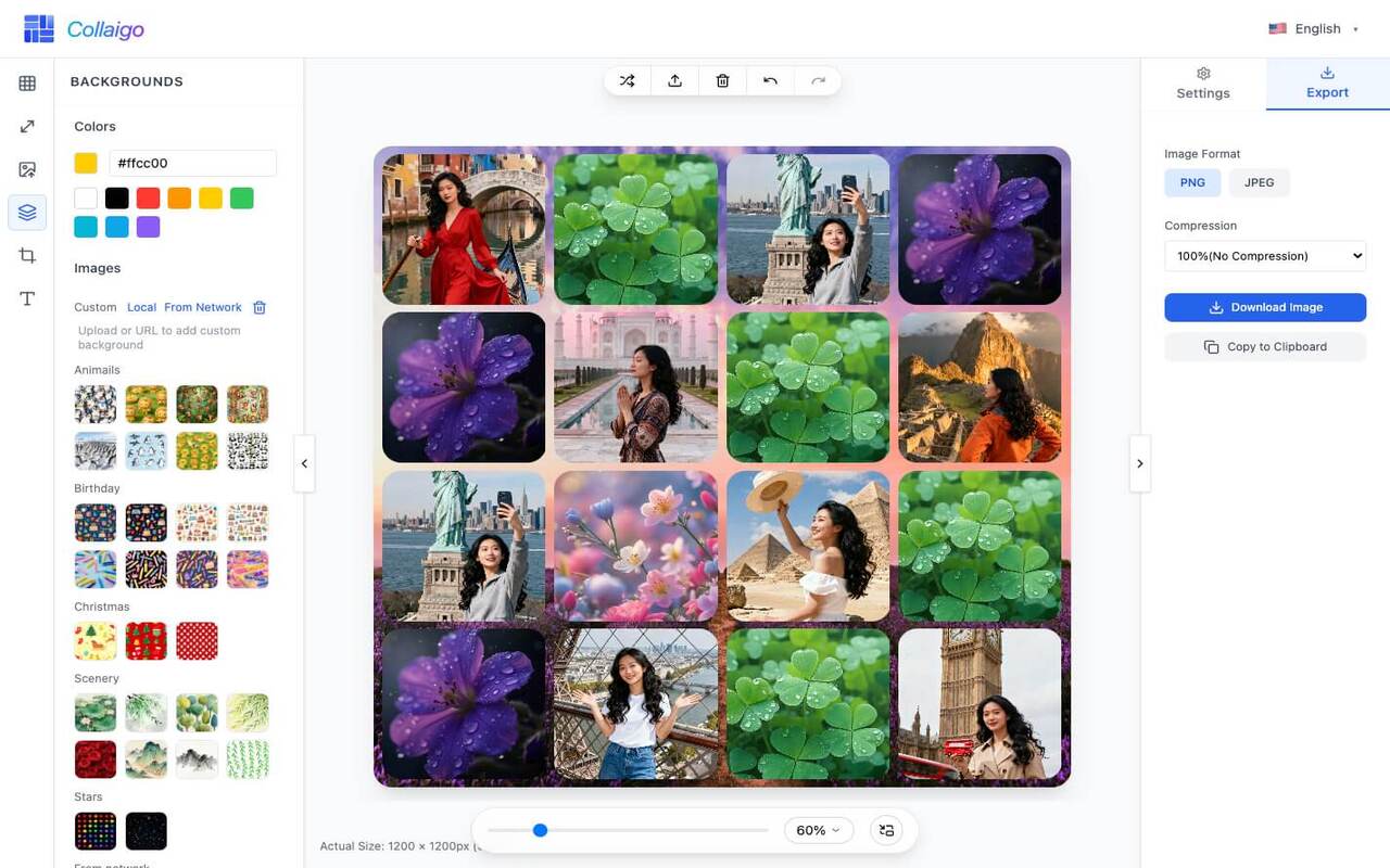 Collaigo - Collage Maker & Photo Editor - 截图 4