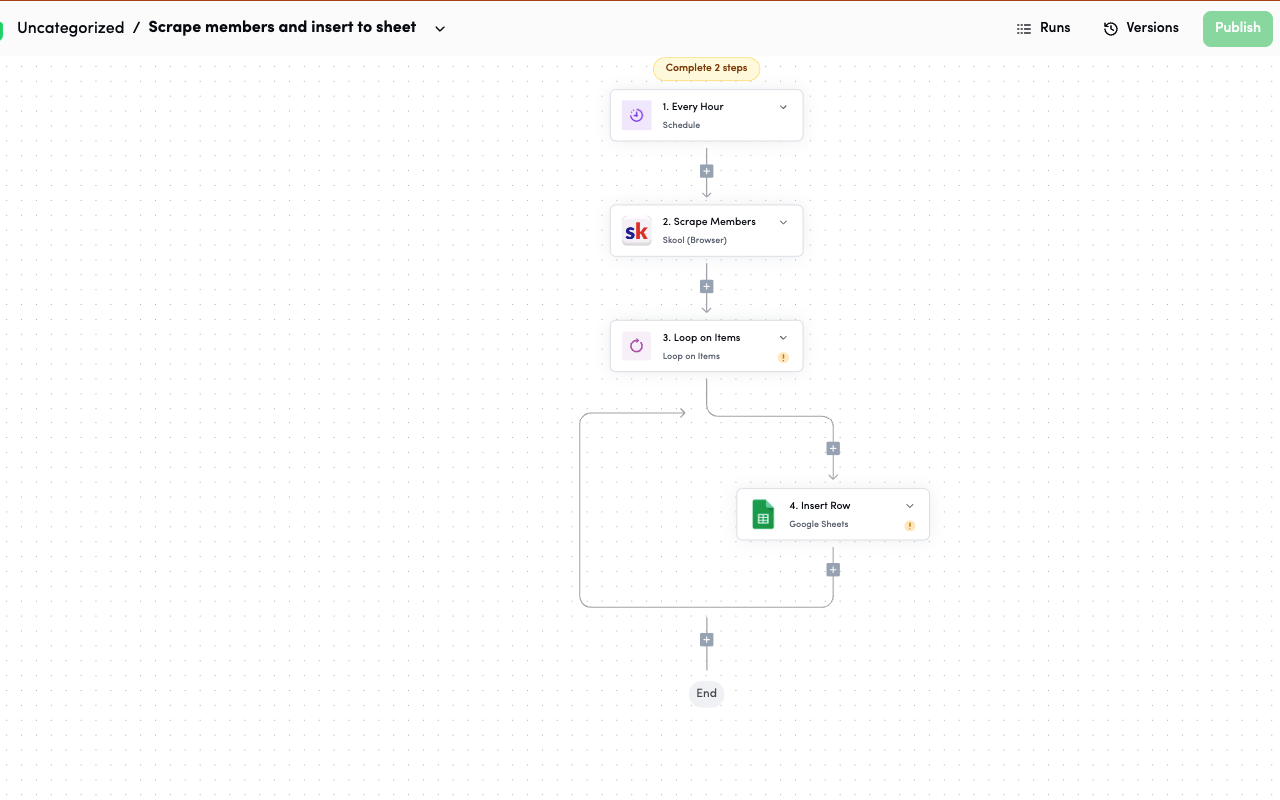 TaskMagic — AI Browser Automation, No Code - 截图 1