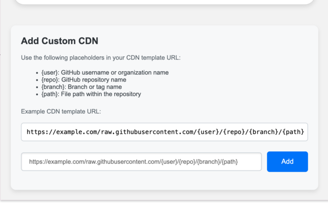 GitHub Raw to CDN Converter - 截图 2