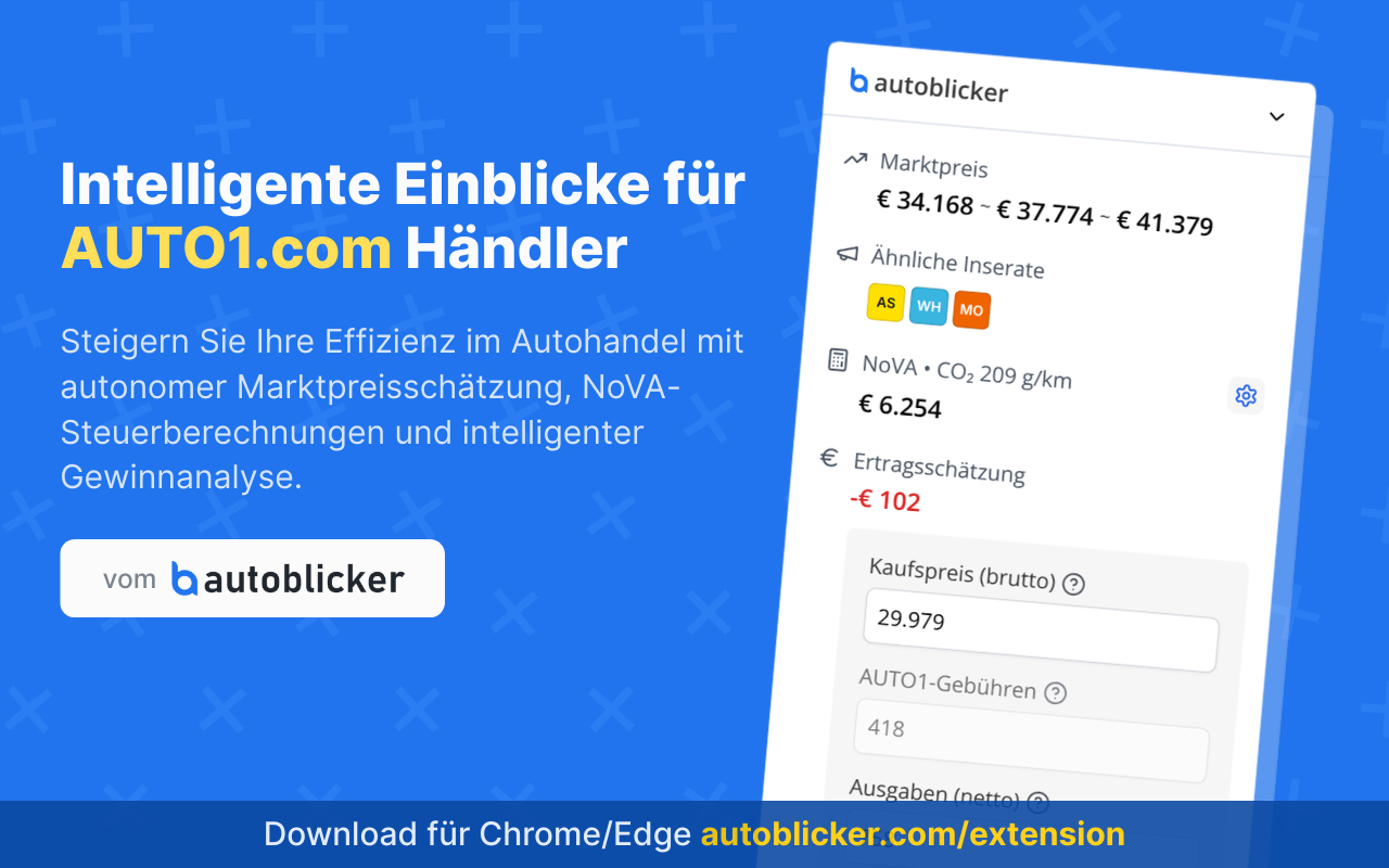 Autoblicker - AUTO1.com Live-Analyse - 截图 1
