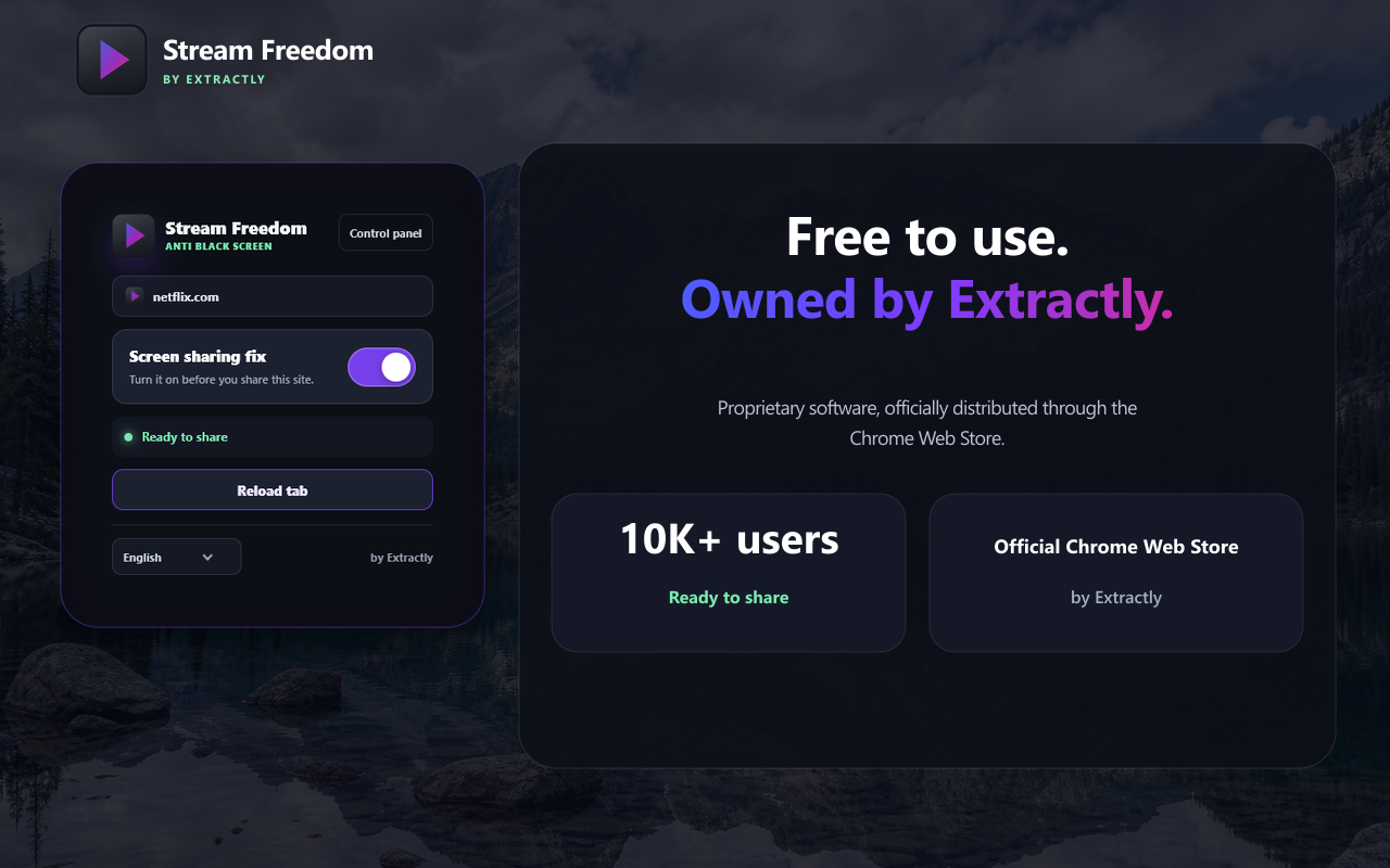 Stream Freedom - Anti Black Screen - 截图 5