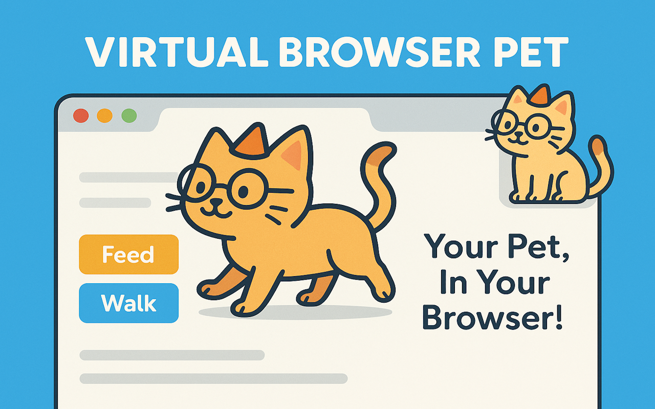 Virtual Browser Pets - 截图 1