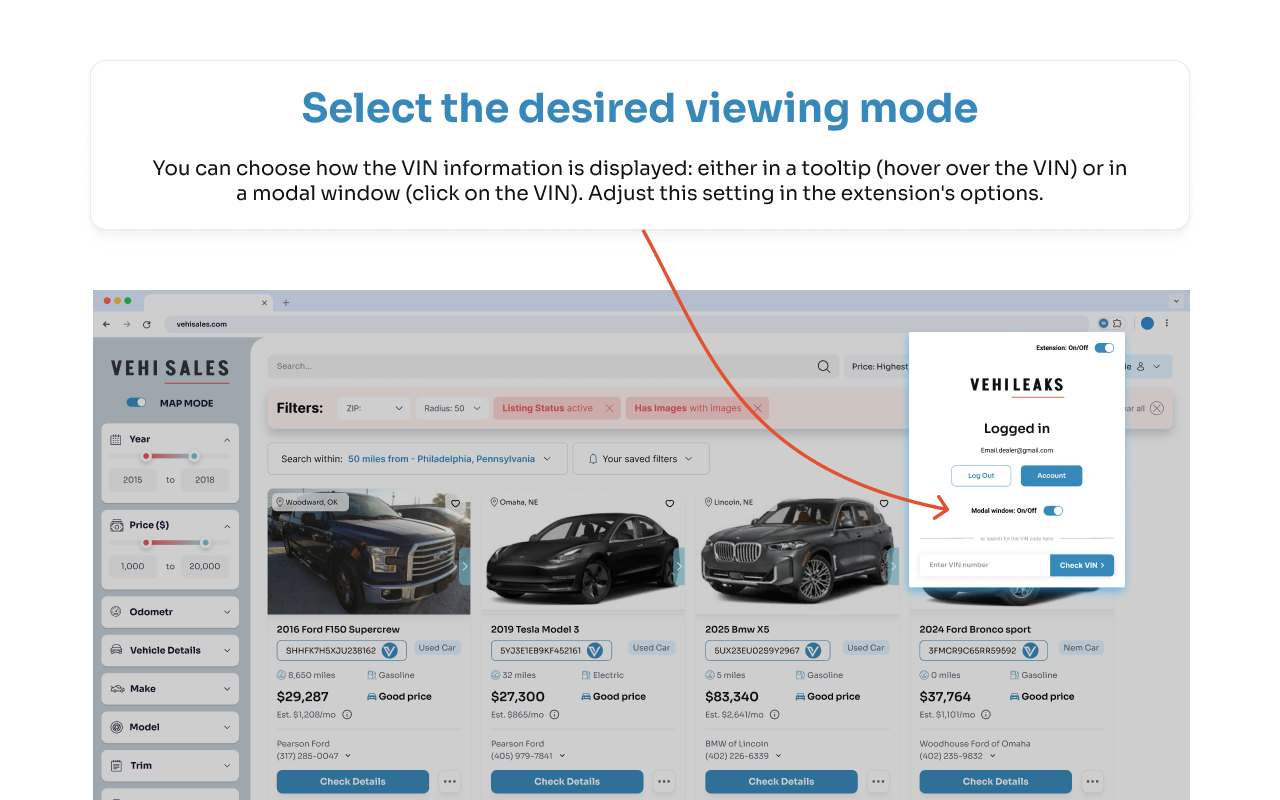 VehiLeaks: Check Vehicle History - 截图 3