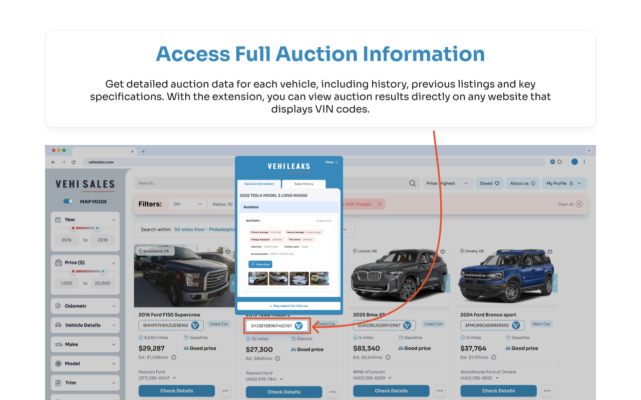 VehiLeaks: Check Vehicle History - 截图 4