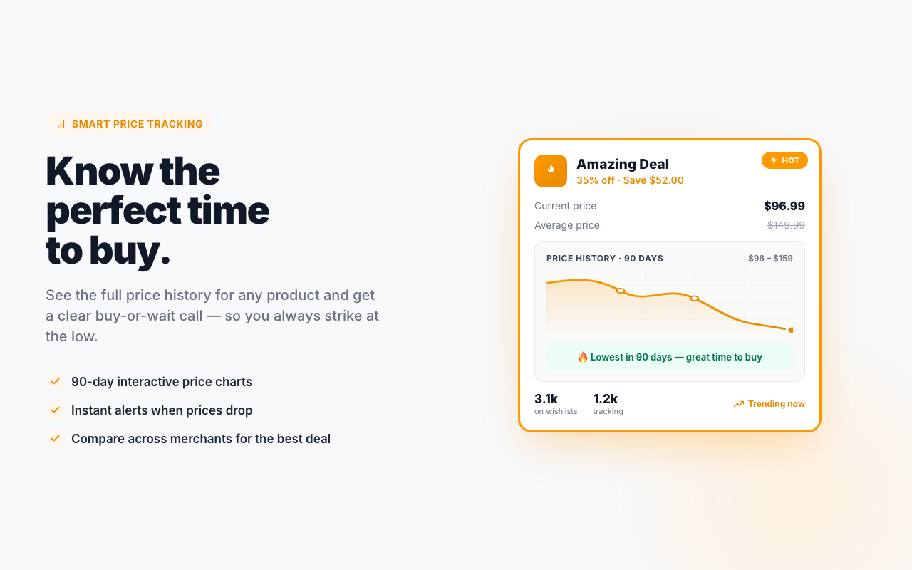 LMK.today - Wishlist & Price Tracker - 截图 5