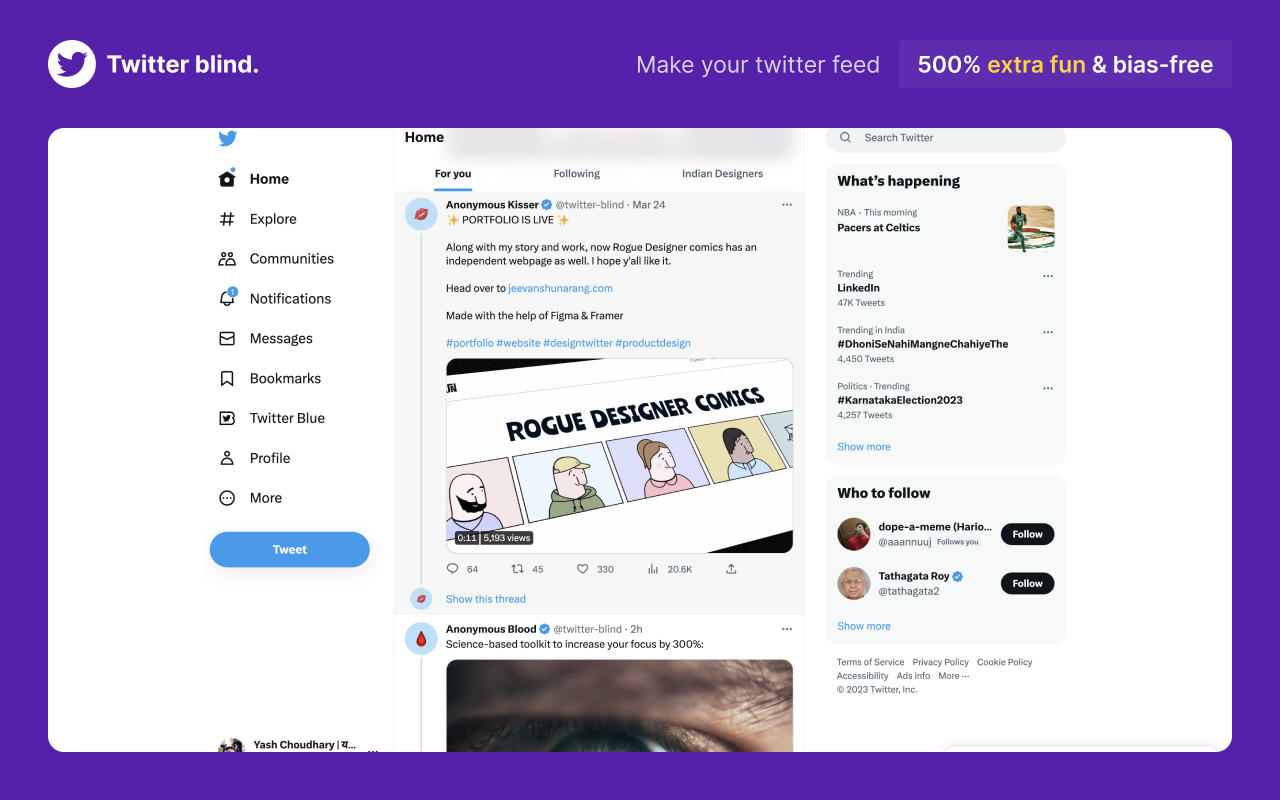 Twitter blind - 截图 2