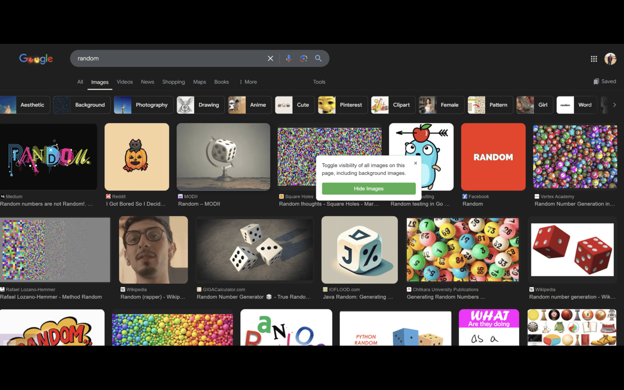 Hide Images - 截图 1