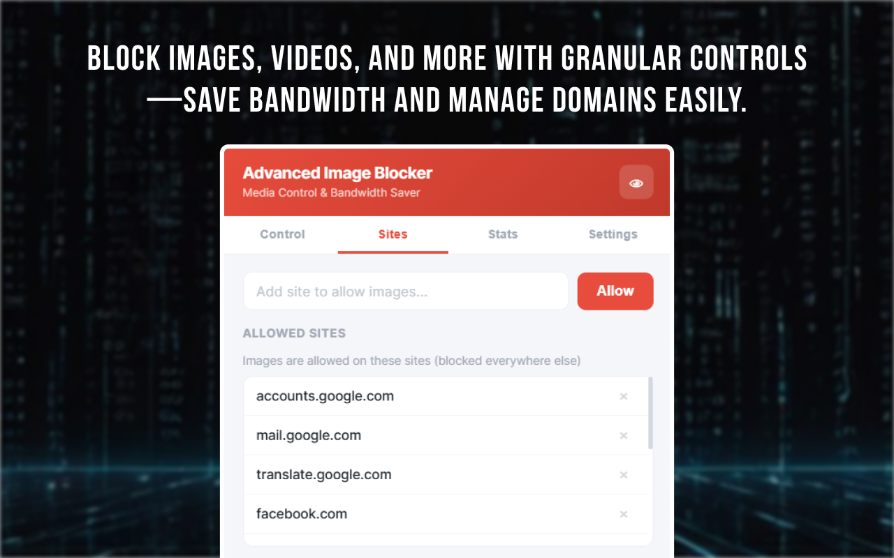 Advanced Image Blocker - 截图 2