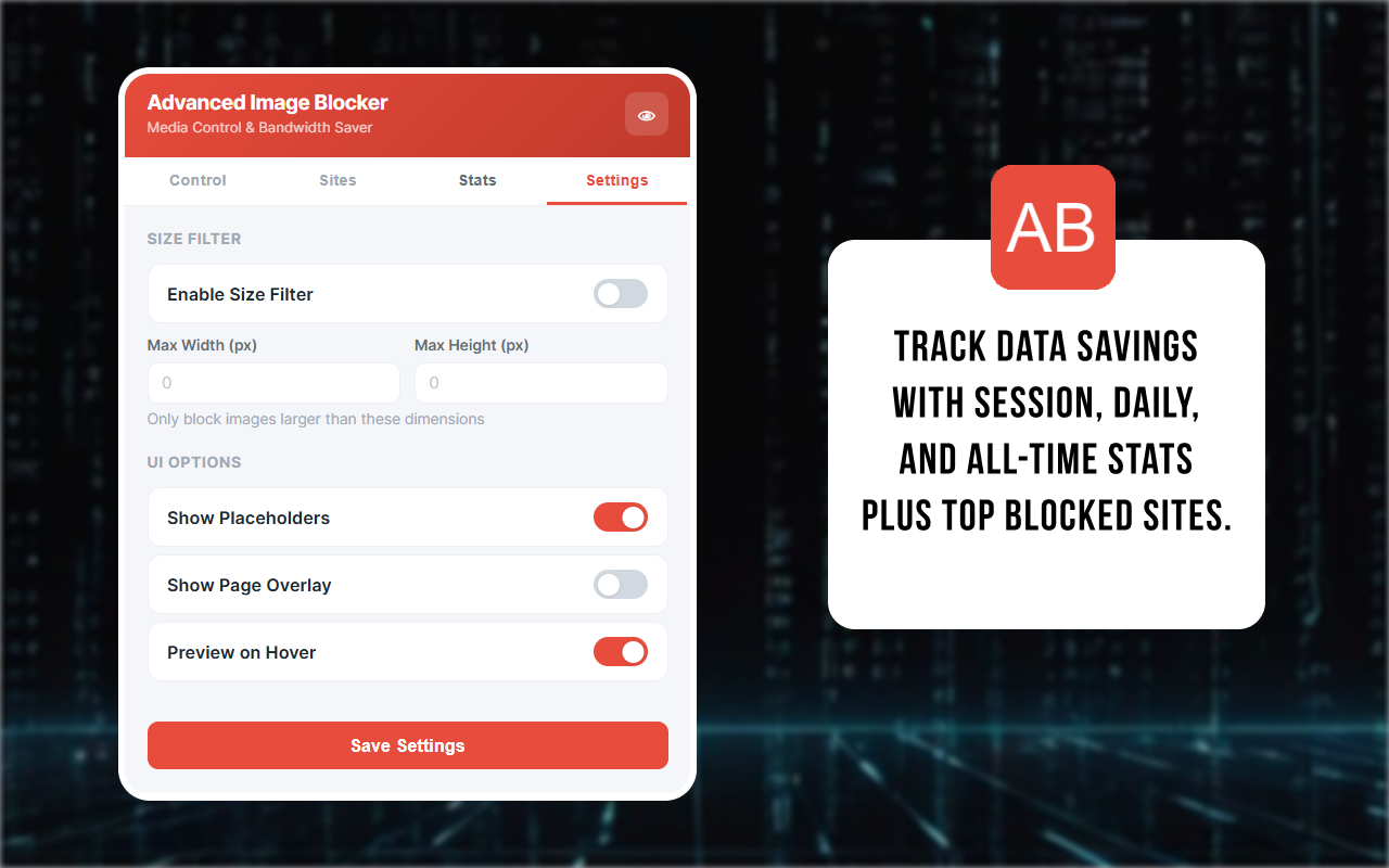 Advanced Image Blocker - 截图 3