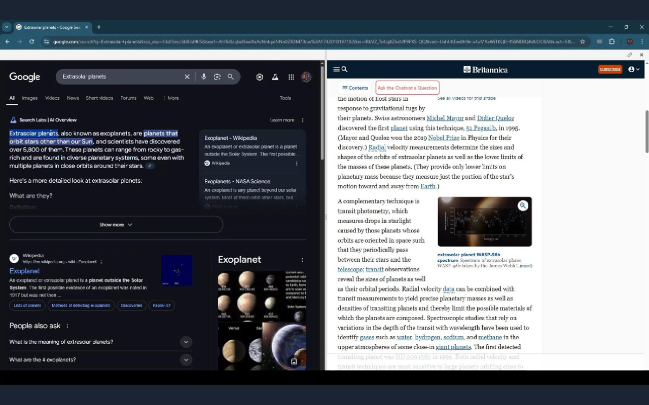 Split Screen Extension - 截图 1