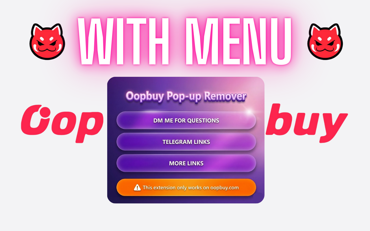 Oopbuy Pop-up Remover Latest Version - 截图 2