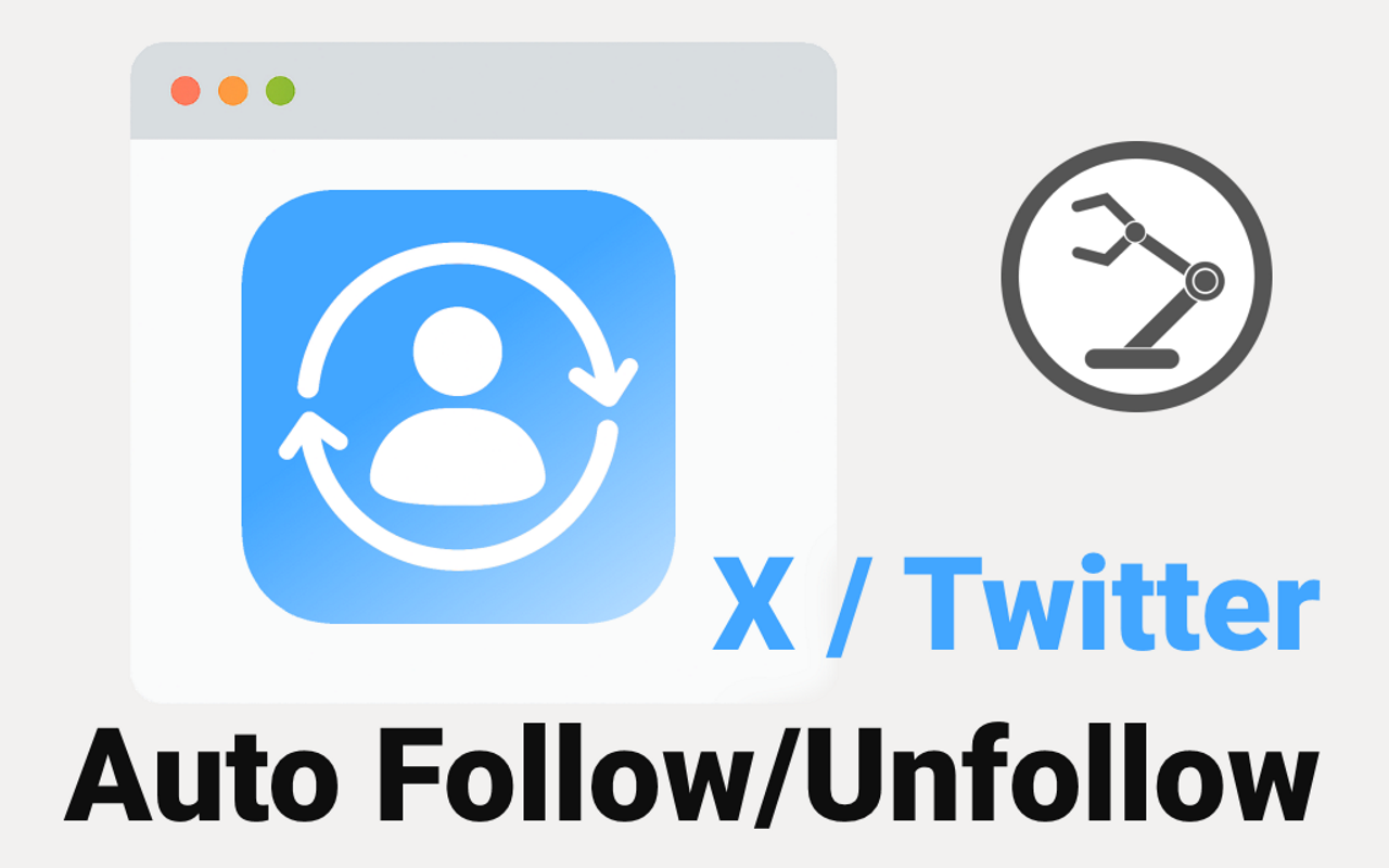 X (Twitter) Auto Follow/Unfollow - 截图 2